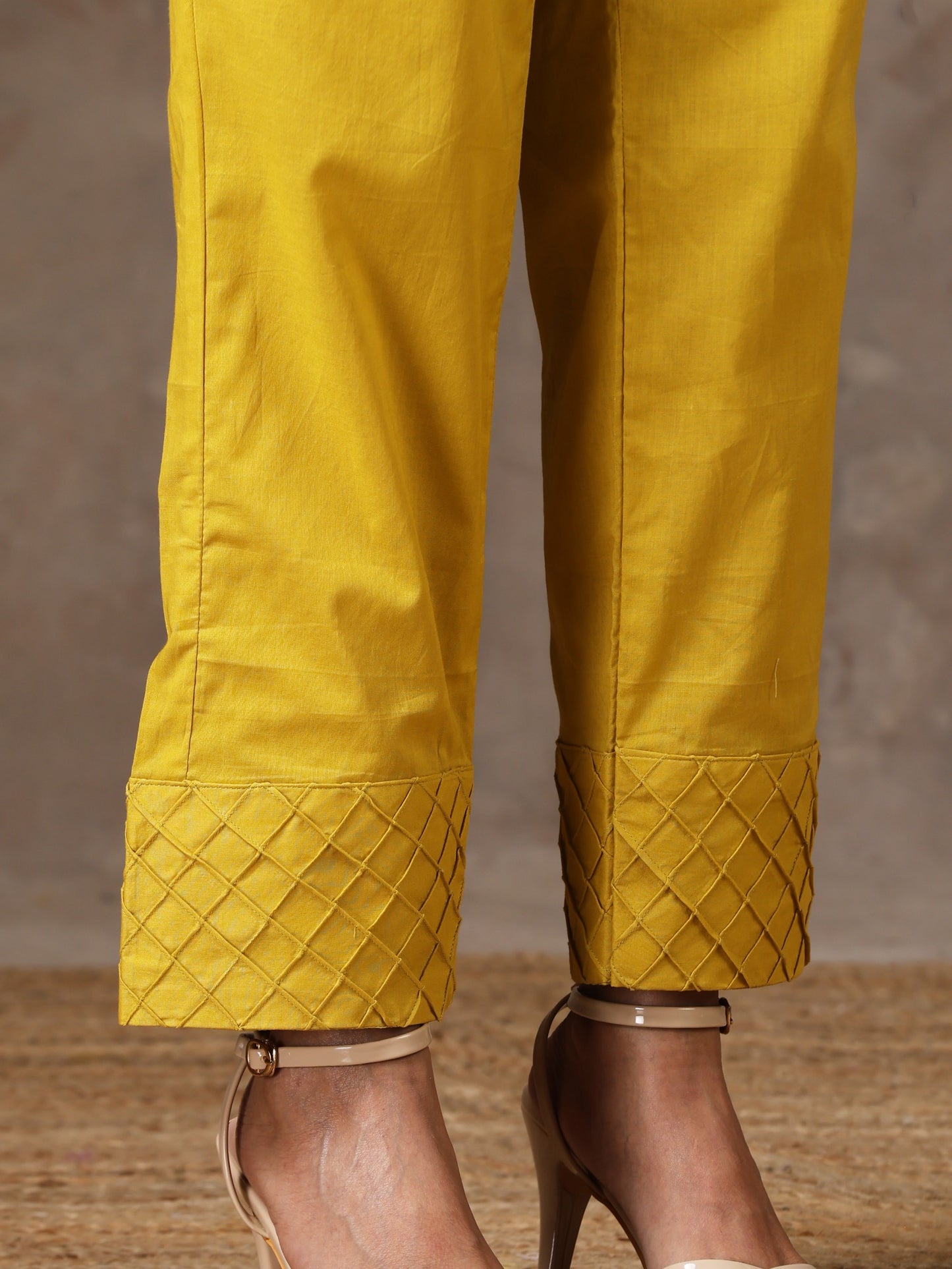 Aghaaz Mustard Co-ord Set