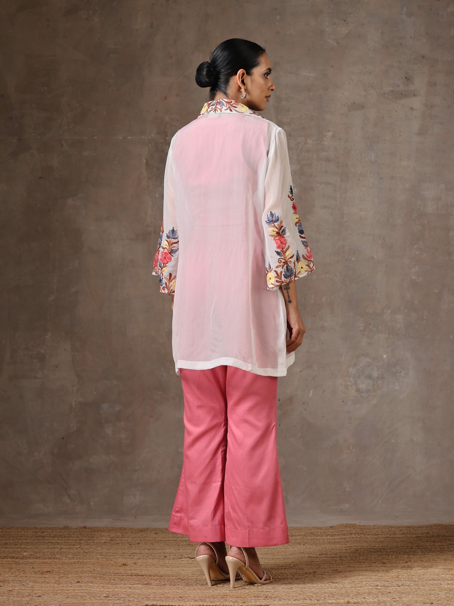 Aghaaz Organza Jacket Co-ord Set