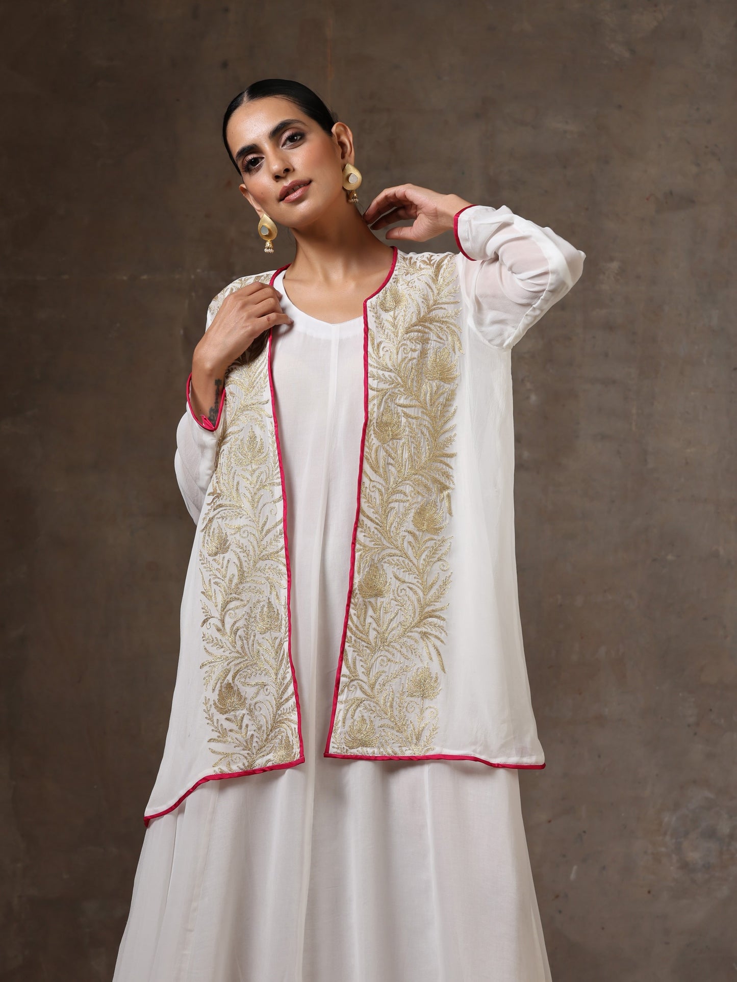 Aghaaz Anarkali Dress with Jacket