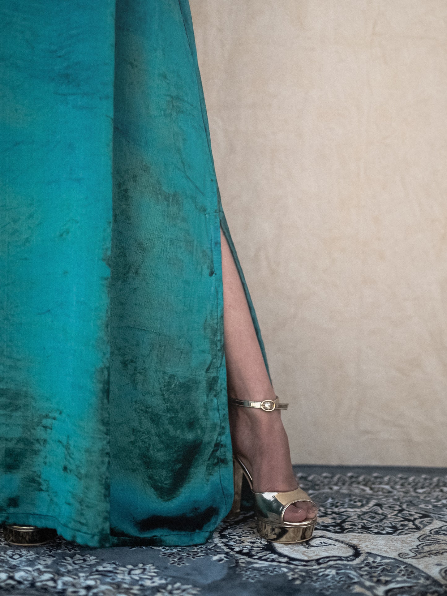 Zoon Peacock Blue Kaftan