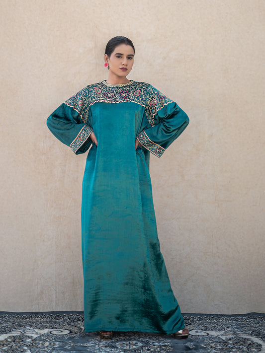 Zoon Peacock Blue Kaftan