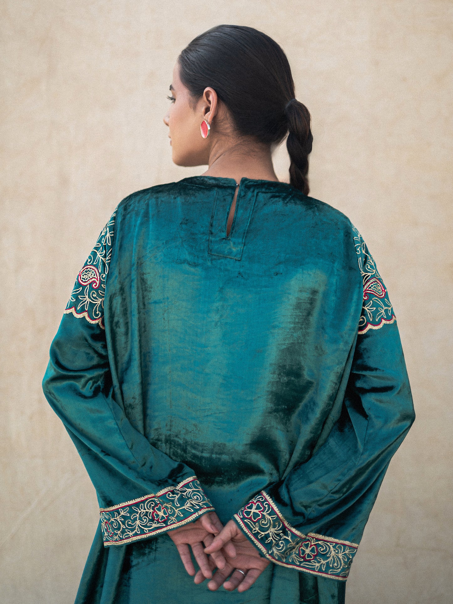 Zoon Peacock Blue Kaftan