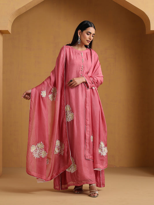 Sehar Dust Pink Suit Set