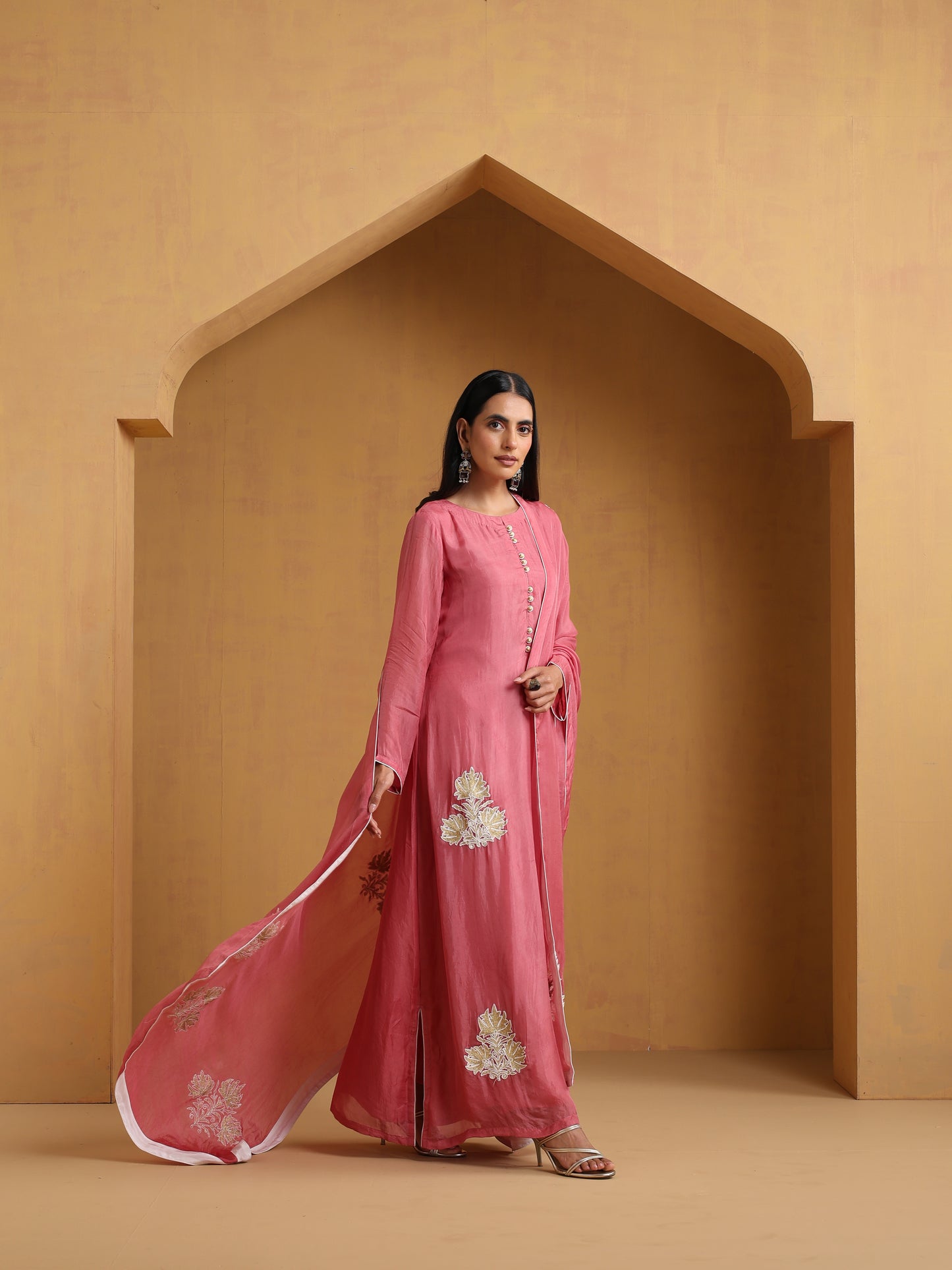 Sehar Dust Pink Suit Set