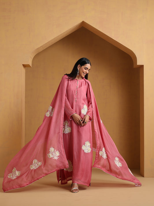 Sehar Dust Pink Suit Set