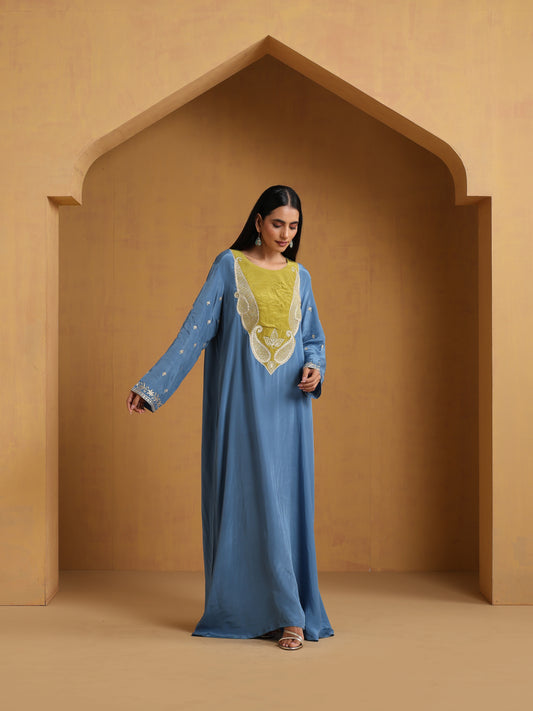 Sehar Blue Dress
