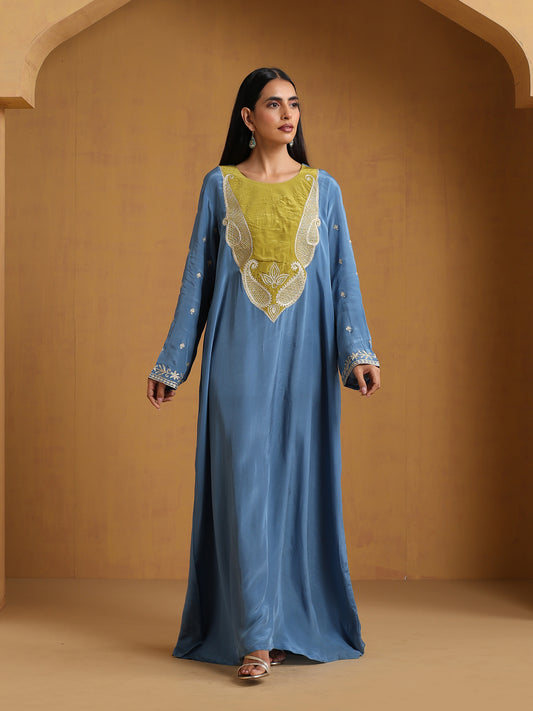 Sehar Blue Dress