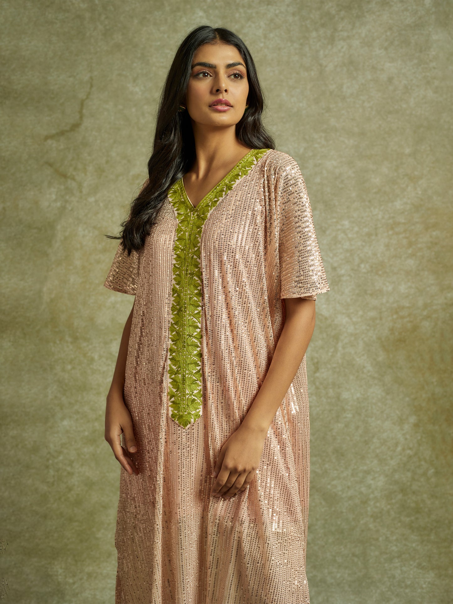 Rang Sequins Kurta Set