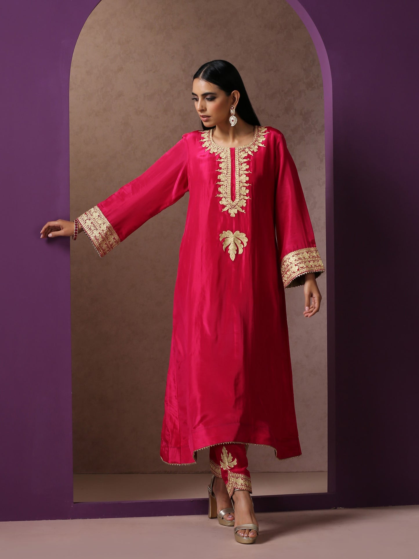 Jashn Hot Pink Salwar Suit
