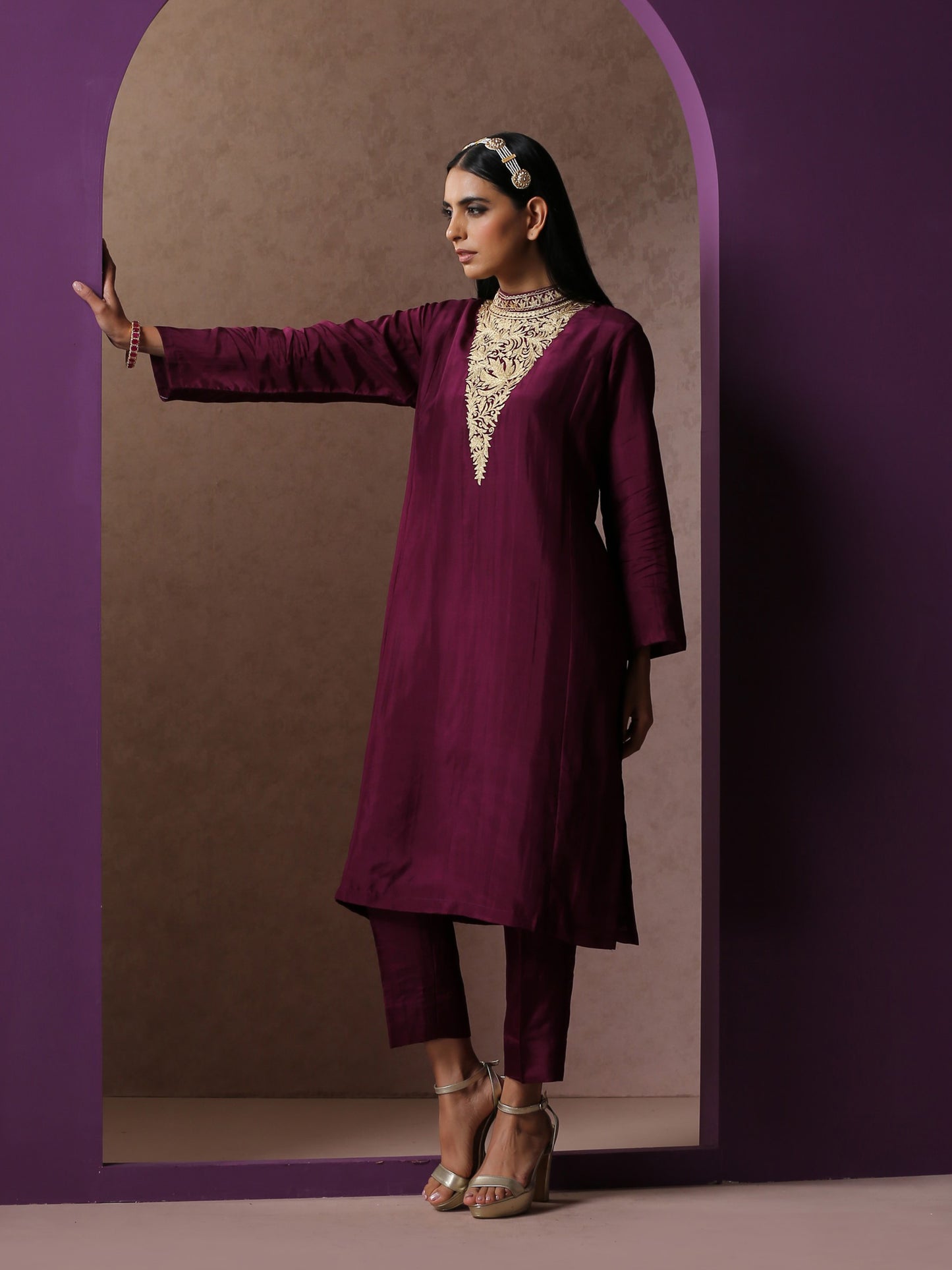 Jashn Turtle Neck Co-ord Set