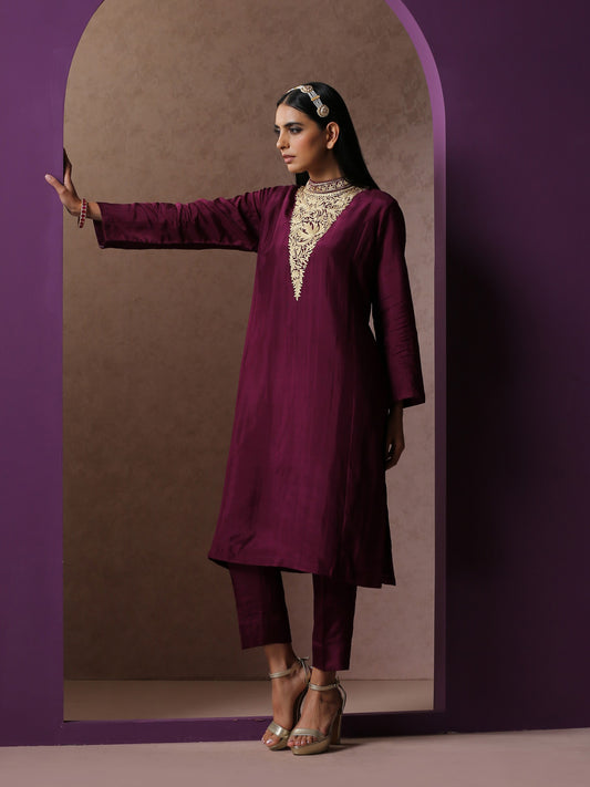 Jashn Turtle Neck Co-ord Set