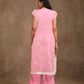 Aghaaz Rose Pink Cape Set