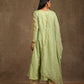 Aghaaz Olive Anarkali Suit Set
