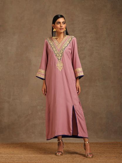 Aghaaz Purple Dress