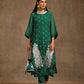 Aghaaz Bottle Green Suit Set