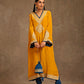 Aghaaz Mustard & Blue Pheran Set