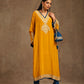 Aghaaz Mustard & Blue Pheran Set