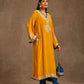 Aghaaz Mustard & Blue Pheran Set