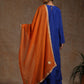 Bandhan Royal Blue with Orange Dupatta Suit Set