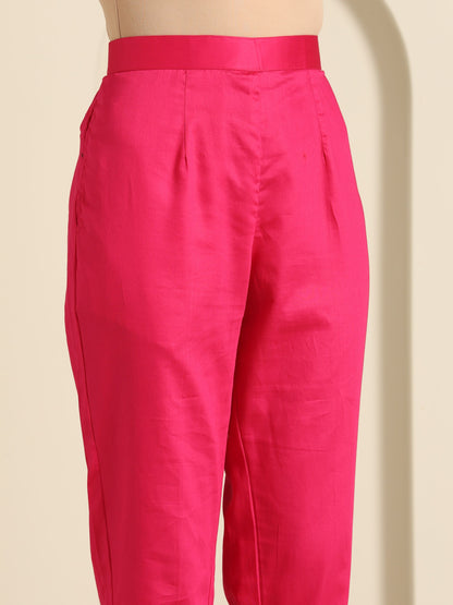 Sheen Rani Pink Suit Set