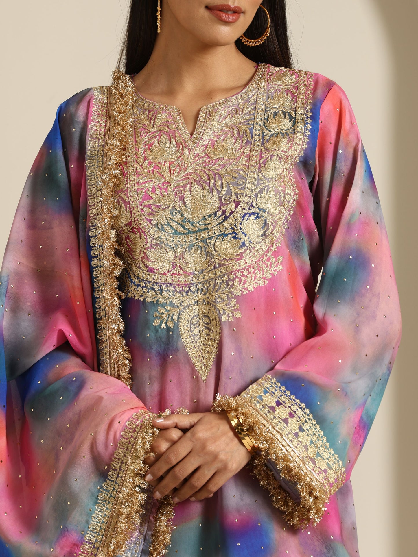 Gul Multicolored Suit Set