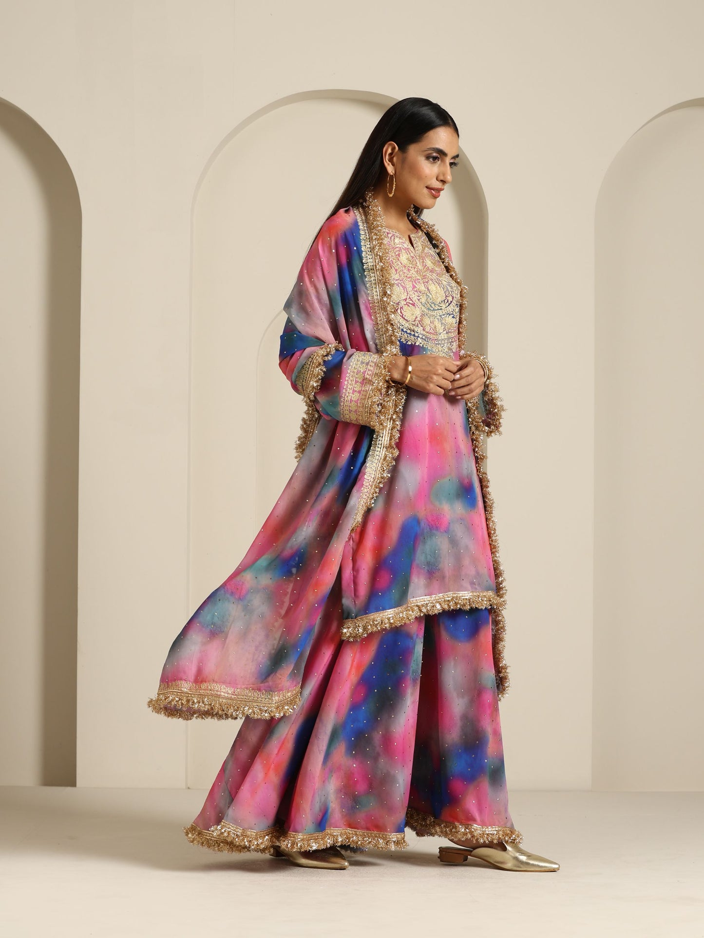 Gul Multicolored Suit Set