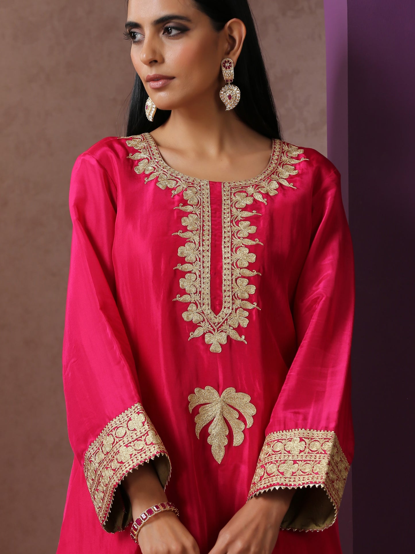 Jashn Hot Pink Salwar Suit