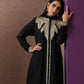 Jashn Black Achkan Style Suit Set