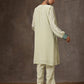 Aghaaz Olive Kurta Set
