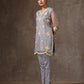 Aghaaz Grey Co-ord Set